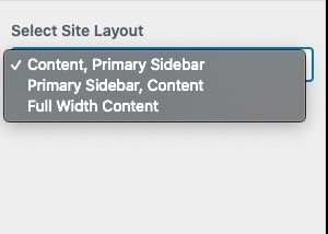 site layout