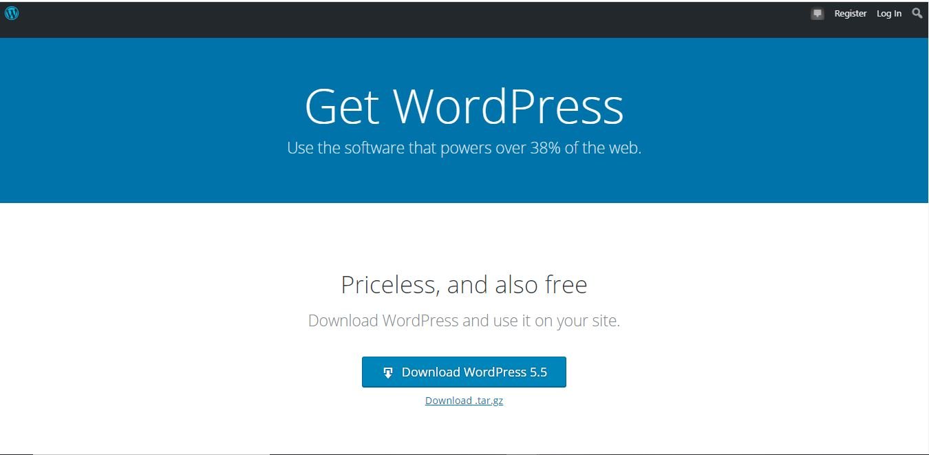 get wordpress