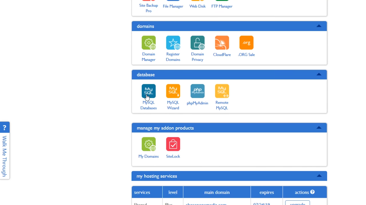 mysql database