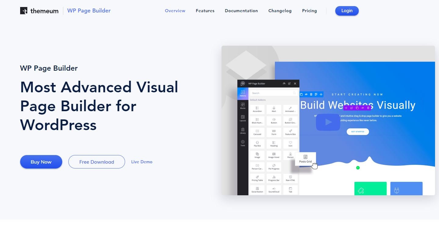 WP Page Builder By Themeum